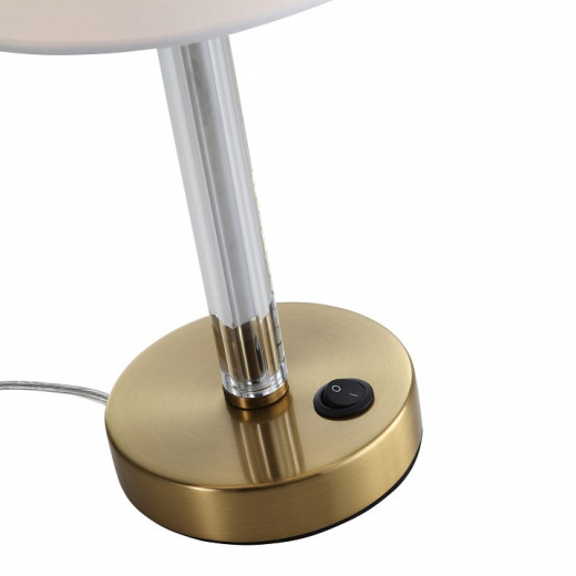 Настольная лампа декоративная ST-Luce BLACK+BRASS SL1404.304.01