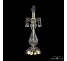 Настольная лампа декоративная Bohemia Ivele Crystal 1410 1410L/1-35 G V0300
