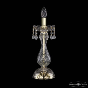 Настольная лампа декоративная Bohemia Ivele Crystal 1410 1410L/1-35 G V0300