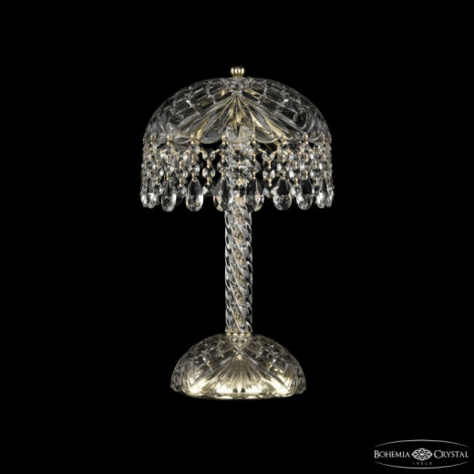 Настольная лампа декоративная Bohemia Ivele Crystal 1478 14781L2/22 G