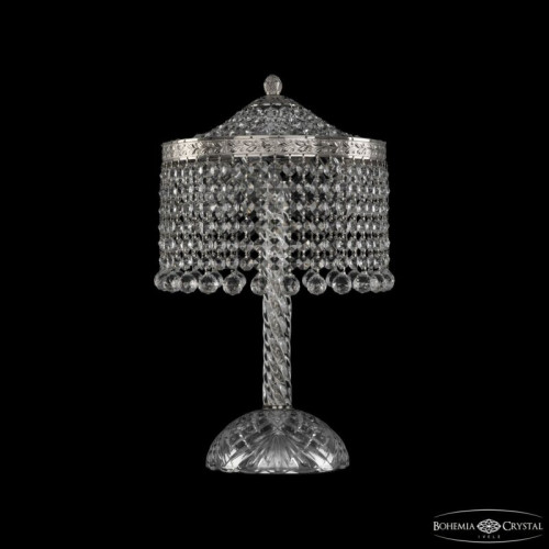 Настольная лампа декоративная Bohemia Ivele Crystal 1920 19201L4/25IV Ni Balls