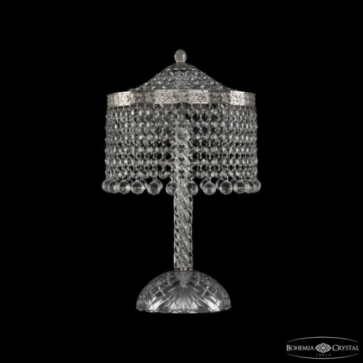 Настольная лампа декоративная Bohemia Ivele Crystal 1920 19201L4/25IV Ni Balls