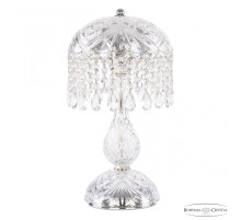 Настольная лампа декоративная Bohemia Ivele Crystal 1478 14781L1/22 Ni