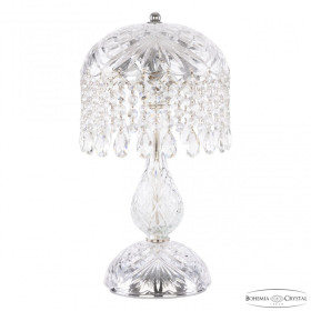 Настольная лампа декоративная Bohemia Ivele Crystal 1478 14781L1/22 Ni