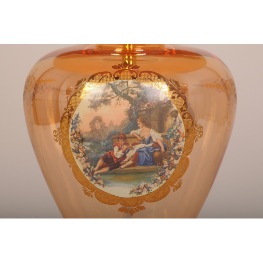 Настольная лампа декоративная Abrasax Lilie TL.8102-1GO