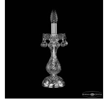 Настольная лампа декоративная Bohemia Ivele Crystal 1409 1409L/1-31 Ni
