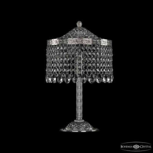 Настольная лампа декоративная Bohemia Ivele Crystal 1920 19201L6/25IV Ni