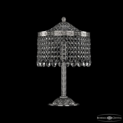Настольная лампа декоративная Bohemia Ivele Crystal 1920 19201L6/25IV Ni