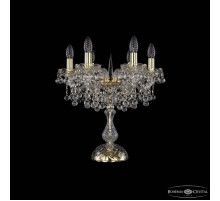 Настольная лампа декоративная Bohemia Ivele Crystal 1409 1409L/6/141-47 G