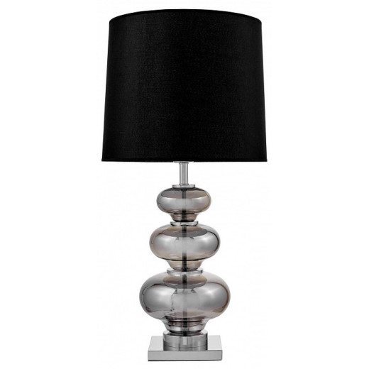 Настольная лампа декоративная LUMINA DECO Briston LDT 303 CHR+BK