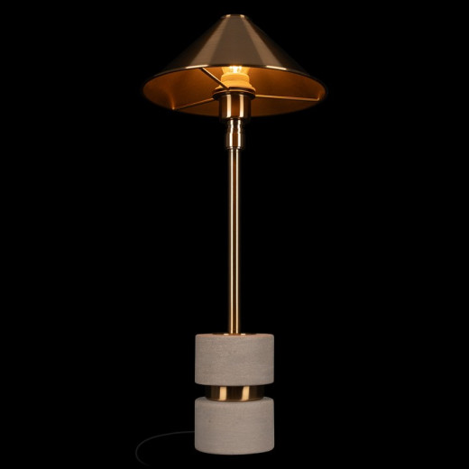 Настольная лампа декоративная Loft it Travertine 10444T/B