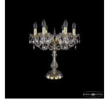 Настольная лампа декоративная Bohemia Ivele Crystal 1402 1402L/6/141-47 G
