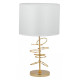 Настольная лампа декоративная LUMINA DECO Milari LDT 5530 F.GD+WT
