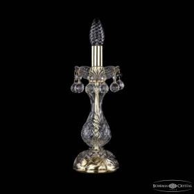 Настольная лампа декоративная Bohemia Ivele Crystal 1409 1409L/1-31 G