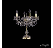 Настольная лампа декоративная Bohemia Ivele Crystal 1410 1410L/4/141-47 G V0300