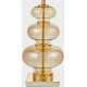 Настольная лампа декоративная LUMINA DECO Briston LDT 303 F.GD+WT