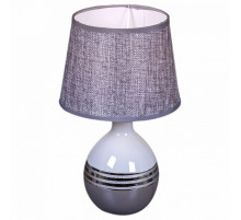 Настольная лампа декоративная 01934 01934-0.7-01 WH GY SL