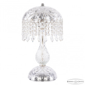 Настольная лампа декоративная Bohemia Ivele Crystal 1478 14781L1/22 Ni Drops