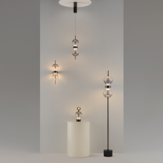 Настольная лампа декоративная Maytoni Double Moon MOD478RL-L3B3K