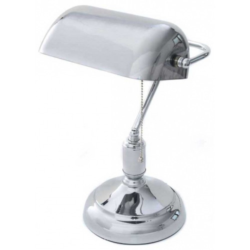 Настольная лампа декоративная LUMINA DECO Banker LDT 305 CHR