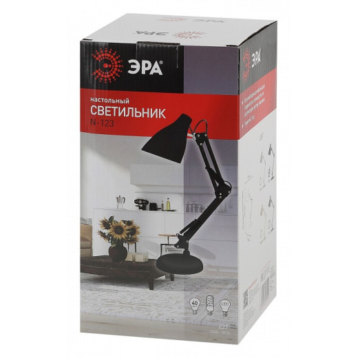Настольная лампа офисная Эра N123 Б0047197