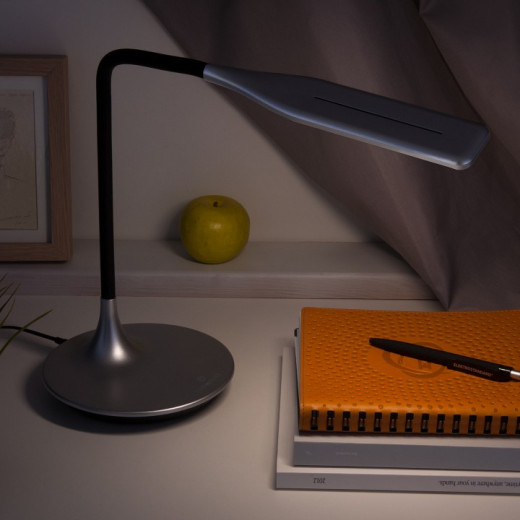 Настольная лампа офисная Eurosvet Urban 80422/1 серебристый