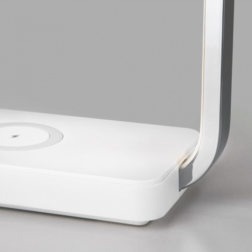 Настольная лампа офисная Eurosvet Frame 80502/1 хром