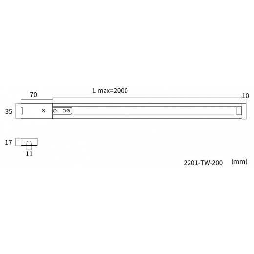 Трек накладной Favourite Practica 2201-TW-200