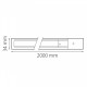 Трек накладной Lightstar Barra 502038-T