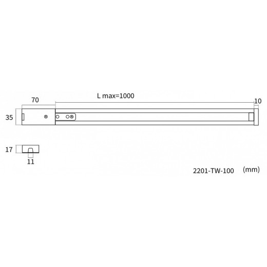 Трек накладной Favourite Practica 2201-TW-100