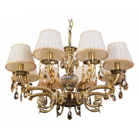 Подвесная люстра Abrasax Sylvia L.8110-8BR CRISTAL-SHADE