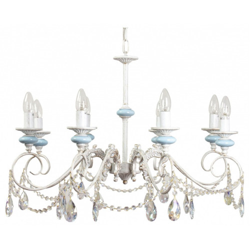 Подвесная люстра Abrasax Christel L.8303-8CREAM/G