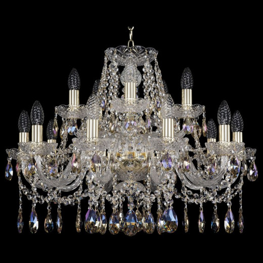 Подвесная люстра Bohemia Art Classic 11.12 11.12.10+5.240.Gd.Sp.K801