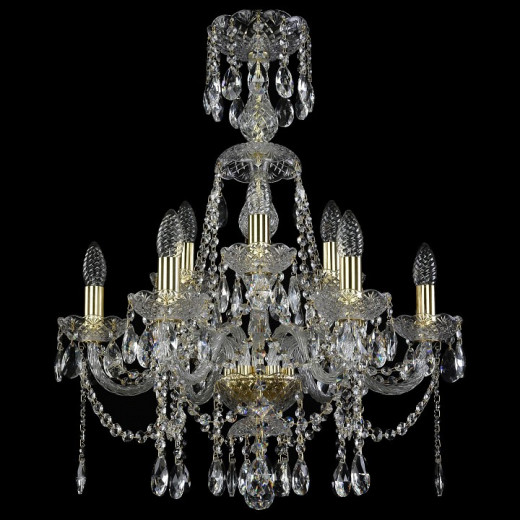 Подвесная люстра Bohemia Art Classic 11.12 11.12.6+3.195.XL-67.Gd.Sp