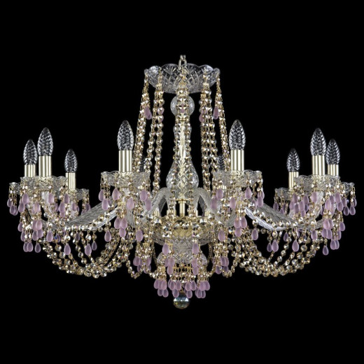 Подвесная люстра Bohemia Art Classic 11.24 11.24.10.300.Gd.V7010.R777