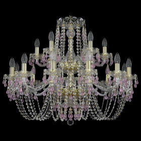 Подвесная люстра Bohemia Art Classic 11.24 11.24.12+6.300.2d.Gd.V7010