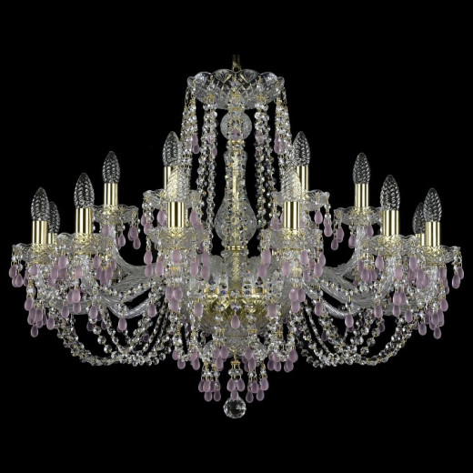 Подвесная люстра Bohemia Art Classic 11.24 11.24.12+6.300.Gd.V7010