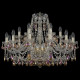 Подвесная люстра Bohemia Art Classic 11.25 11.25.12+6.300.Gd.Sp.K777