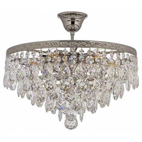 Люстра на штанге Arti Lampadari Castellana Nickel Castellana E 1.3.38.608 N