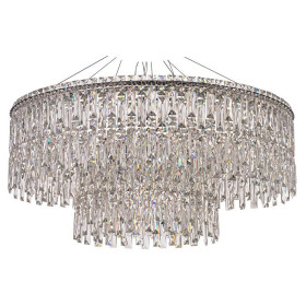 Подвесная люстра Arti Lampadari Ovindoli Nickel Ovindoli L 1.5.80+40.100 N