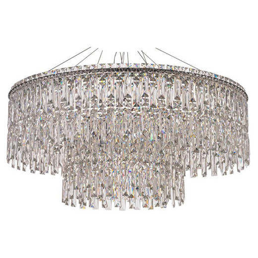 Подвесная люстра Arti Lampadari Ovindoli Nickel Ovindoli L 1.5.80+40.100 N