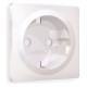Накладка для розетки с заземлением Ambrella Volt Quant AP2060