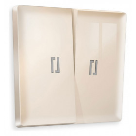 Клавиши для выключателя двухклавишного c подсветкой Ambrella Volt Quant AP3040