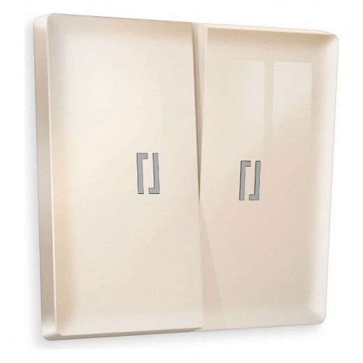 Клавиши для выключателя двухклавишного c подсветкой Ambrella Volt Quant AP3040