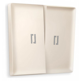 Клавиши для выключателя двухклавишного c подсветкой Ambrella Volt Quant AP3240