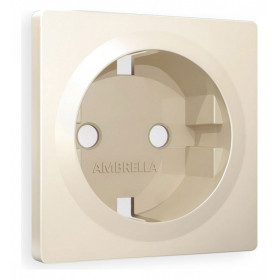 Накладка для розетки с заземлением Ambrella Volt Quant AP3260