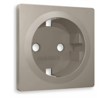 Накладка для розетки с заземлением Ambrella Volt Quant AP3660