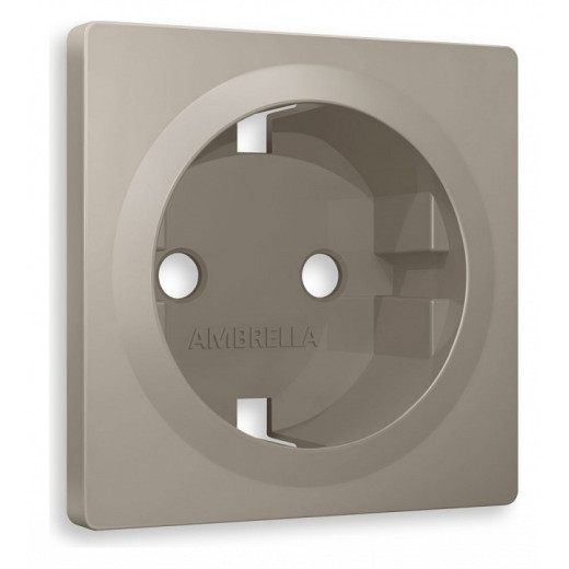 Накладка для розетки с заземлением Ambrella Volt Quant AP3660