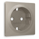 Накладка для розетки с заземлением Ambrella Volt Quant AP3660