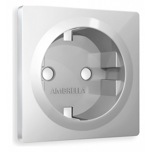 Накладка для розетки с заземлением Ambrella Volt Quant AP4060
